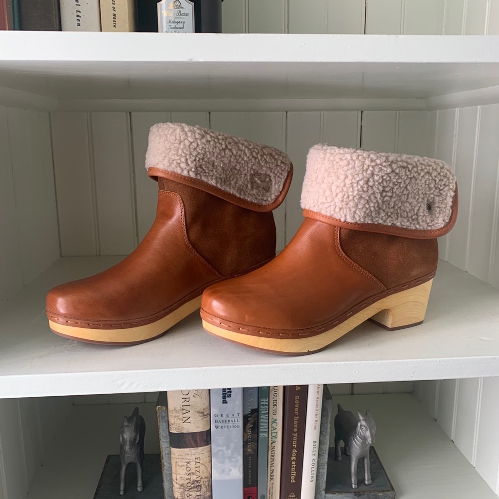 New Frye & Co Faux Shearling Bootie